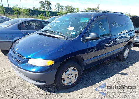 2000 Dodge Caravan Se из США, поврежденный, VIN 2B4GP45R0YR868622